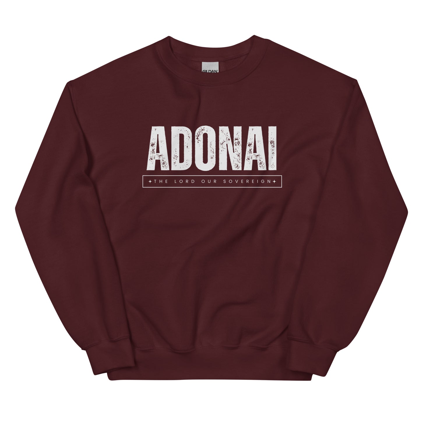 Christian Comforts: 'Adonai The Lord Our Sovereign' Sweatshirt - Men’s