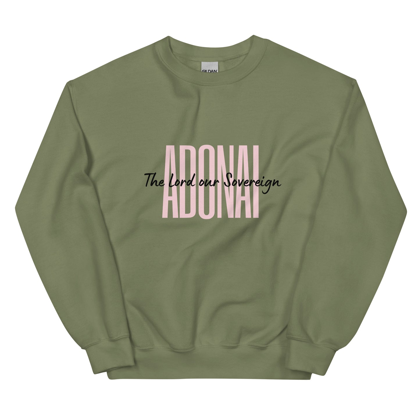 Christian Comforts: 'Adonai The Lord Our Sovereign' Sweatshirt - Women's