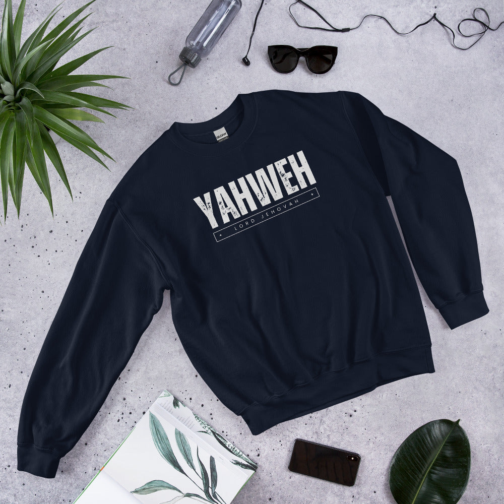 Christian Comforts: 'Yahweh Lord Jehovah' Sweatshirt - Men’s