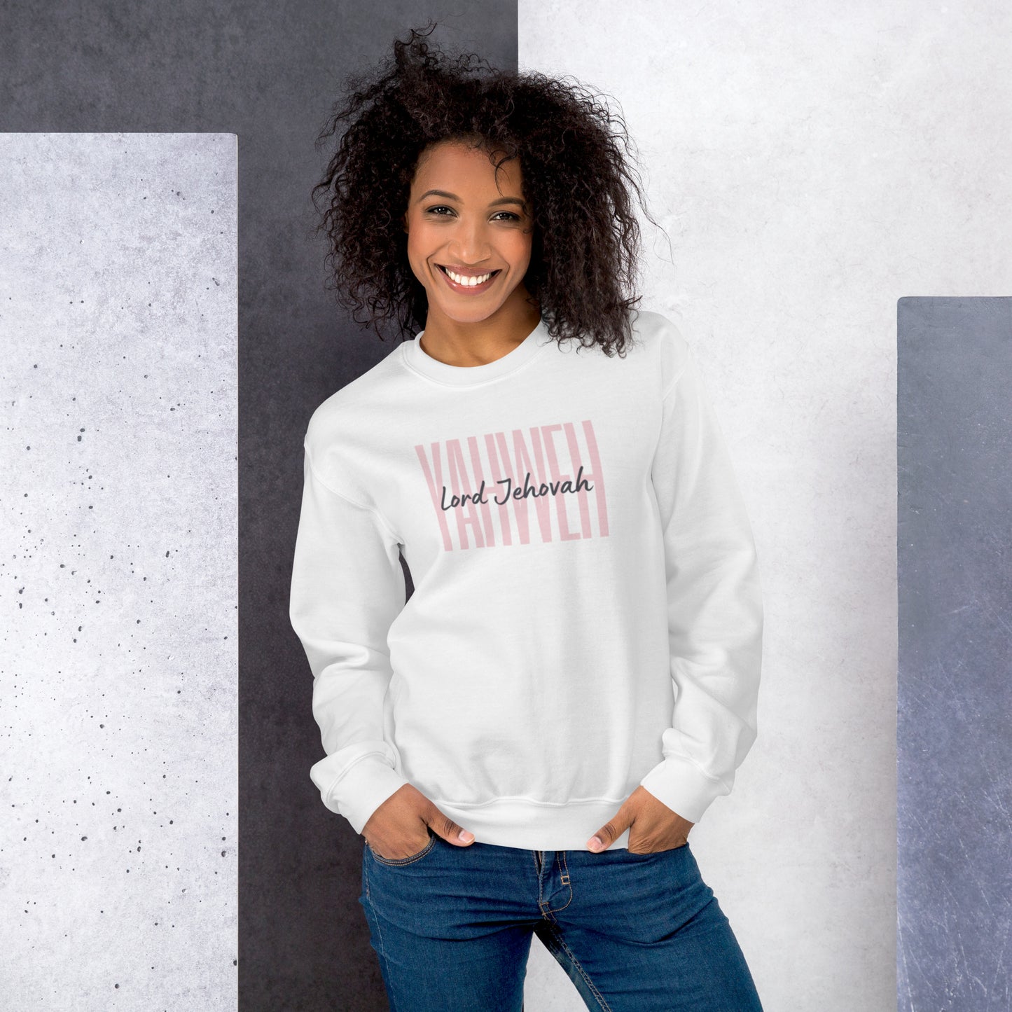 Christian Comforts: 'Yahweh Lord Jehovah' Sweatshirt - Women’s