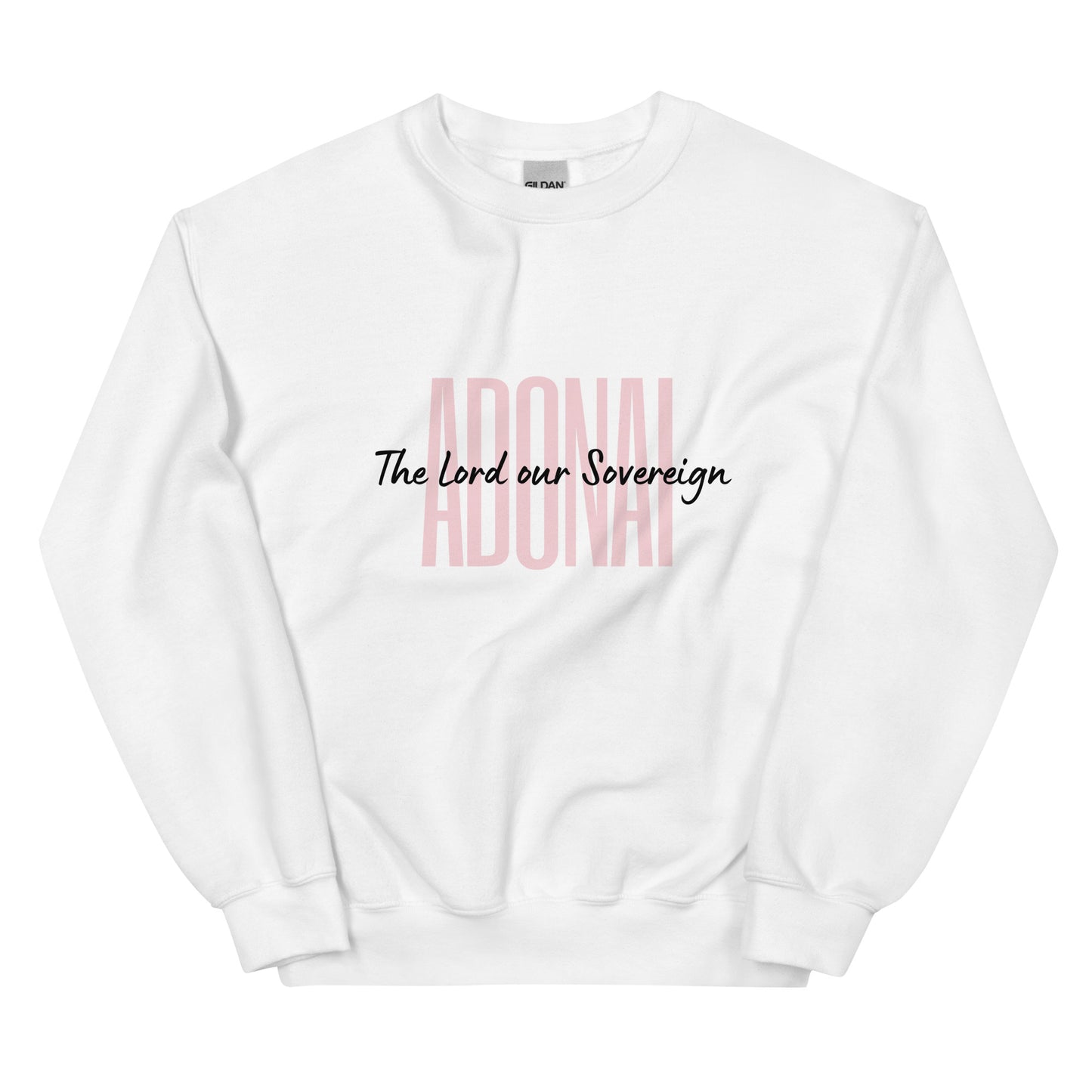 Christian Comforts: 'Adonai The Lord Our Sovereign' Sweatshirt - Women's