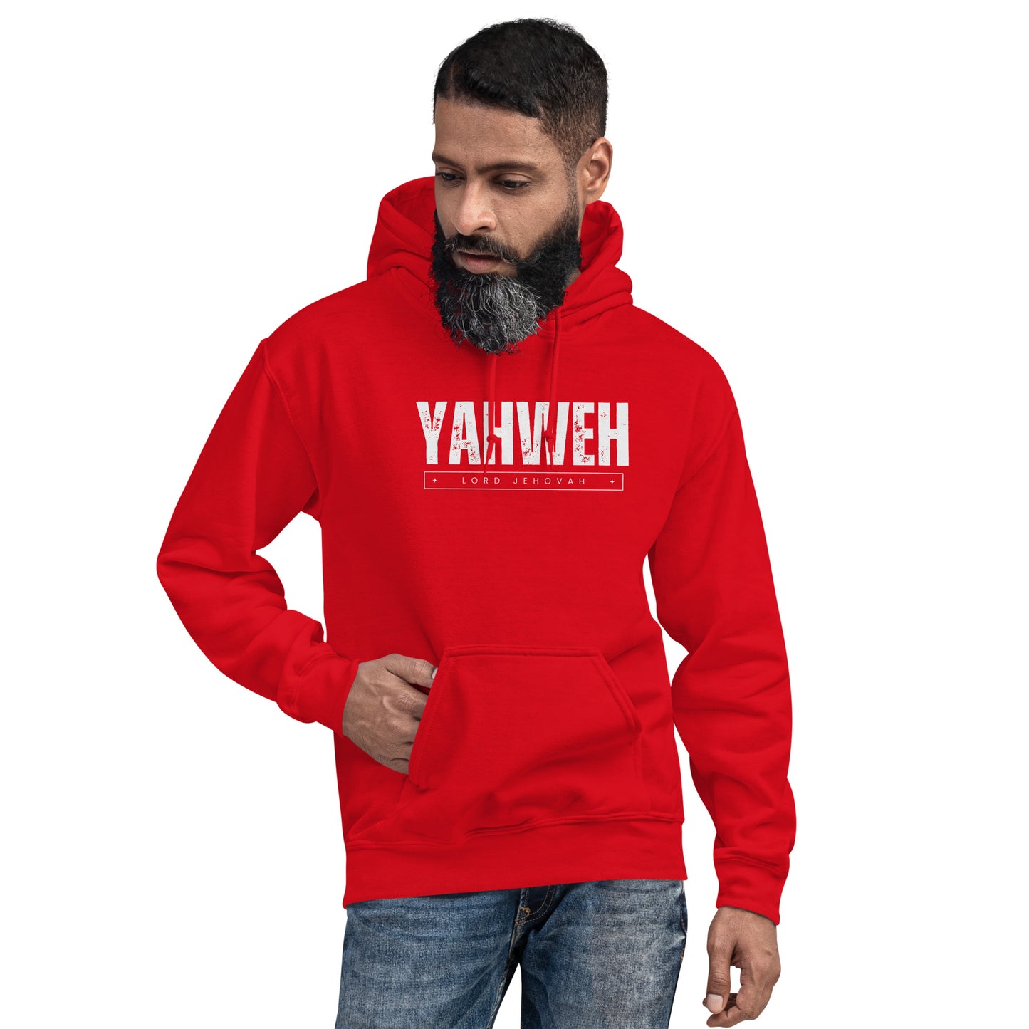 Christian Comforts: 'Yahweh Lord Jehovah' Men's Hoodie